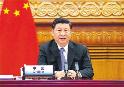 十一月十七日晚，金砖国家领导人第十二次会晤以视频方式举行。国家主席习近平在北京出席会晤并发表重要讲话。